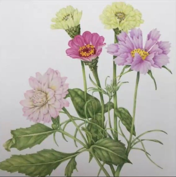 flower painting