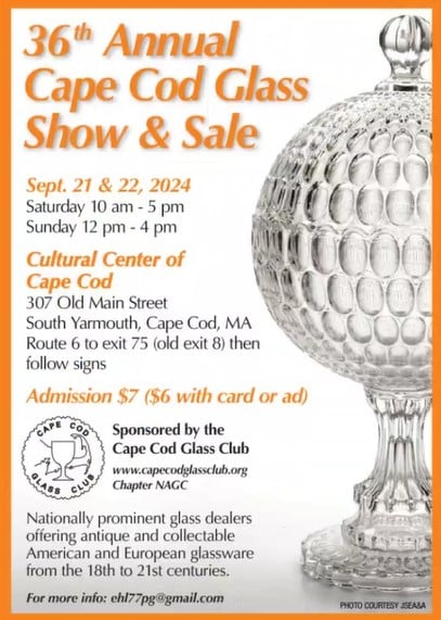 cape cod glass show and sale